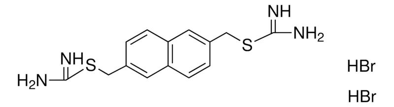 Sigma-Aldrich 2-(6-CARBAMIMIDOYLSULFANYL-ME-NAPHTHALEN-2-YL-ME)-ISOTHIOUREA, DI-HYDROBROMIDE,AldrichCPR