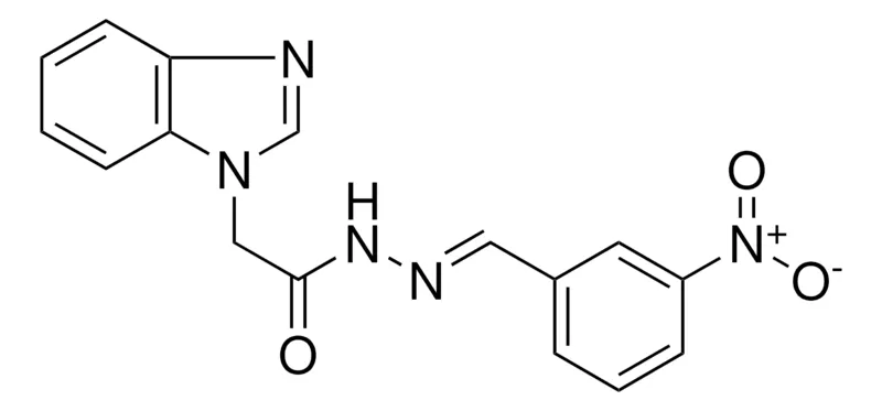 Sigma-Aldrich 2-BENZOIMIDAZOL-1-YL-ACETIC ACID (3-NITRO-BENZYLIDENE)-HYDRAZIDE，AldrichCPR