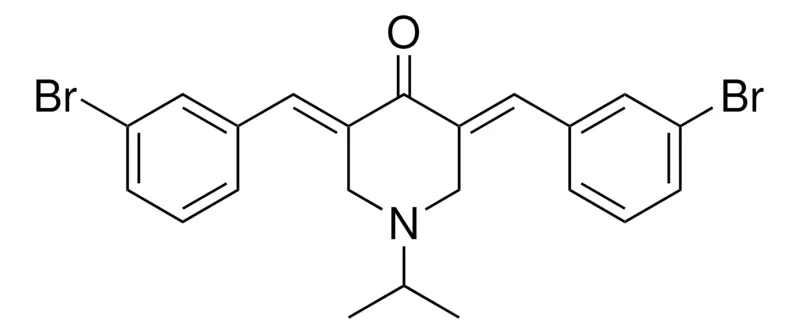 Sigma-Aldrich 3,5-BIS(3-BROMOBENZYLIDENE)-1-ISOPROPYL-4-PIPERIDINONE,AldrichCPR