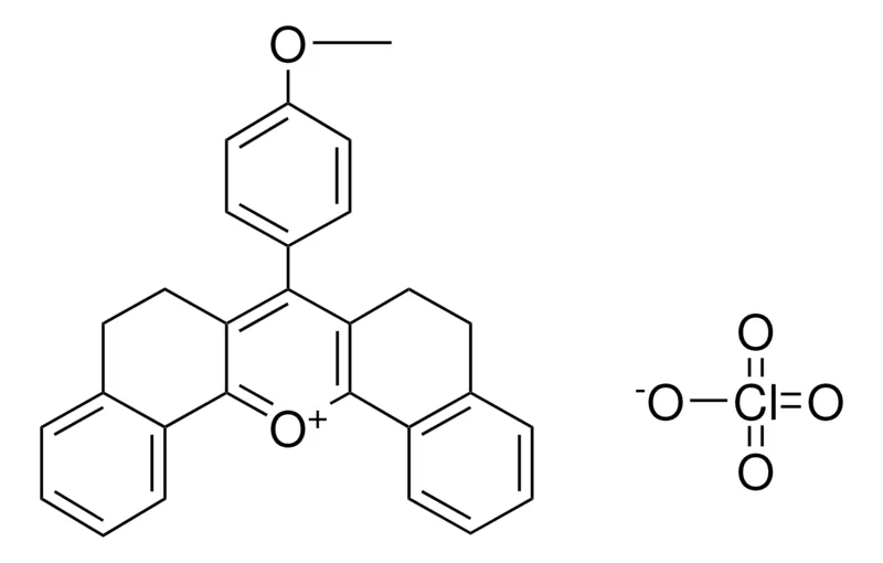 Sigma-Aldrich 7-(4-METHOXYPHENYL)-5,6,8,9-TETRAHYDRODIBENZO(C,H)XANTHYLIUM PERCHLORATE,AldrichCPR