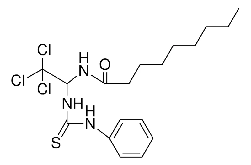 Sigma-Aldrich NONANOIC ACID (2,2,2-TRICHLORO-1-(3-PHENYL-THIOUREIDO)-ETHYL)-AMIDE,AldrichCPR