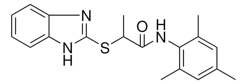 Sigma-Aldrich 2-(1H-BENZOIMIDAZOL-2-YLSULFANYL)-N-(2,4,6-TRIMETHYL-PHENYL)-PROPIONAMIDE,AldrichCPR