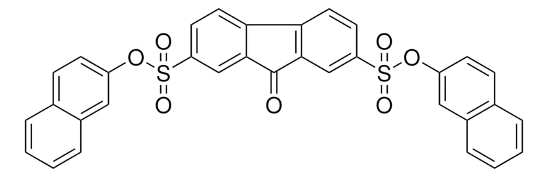 Sigma-Aldrich 9-OXO-9H-FLUORENE-2,7-DISULFONIC ACID DINAPHTHALEN-2-YL ESTER,AldrichCPR