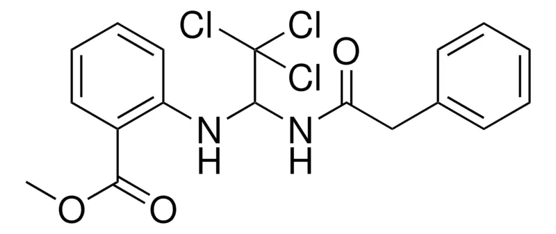 Sigma-Aldrich 2-(2,2,2-TRICHLORO-1-PHENYLACETYLAMINO-ETHYLAMINO)-BENZOIC ACID METHYL ESTER,AldrichCPR