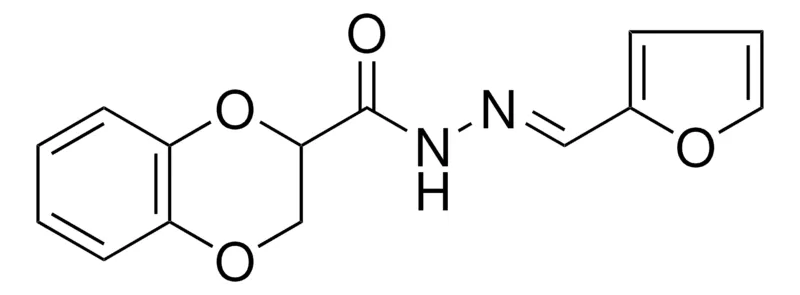 Sigma-Aldrich 2,3-DIHYDRO-BENZO(1,4)DIOXINE-2-CARBOXYLIC ACID FURAN-2-YLMETHYLENE-HYDRAZIDE,AldrichCPR