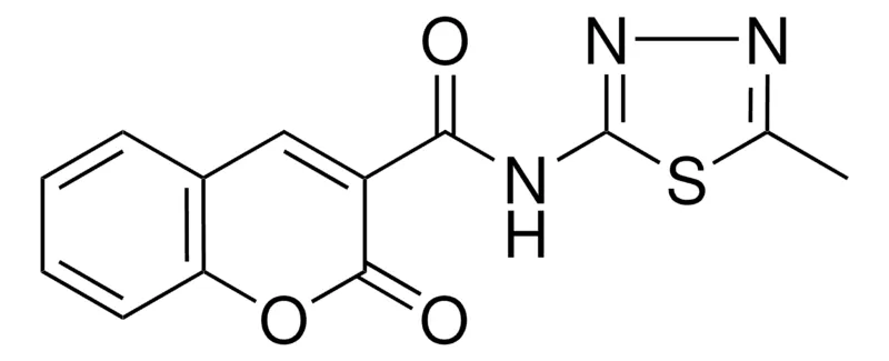 Sigma-Aldrich 2-OXO-2H-CHROMENE-3-CARBOXYLIC ACID (5-METHYL-(1,3,4)THIADIAZOL-2-YL)-AMIDE，AldrichCPR
