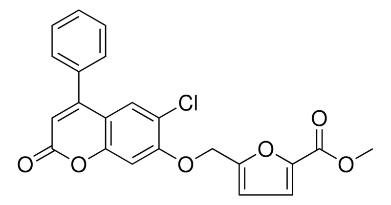 Sigma-Aldrich 5-(6-CL-2-OXO-4-PH-2H-CHROMEN-7-YLOXYMETHYL)-FURAN-2-CARBOXYLIC ACID ME ESTER,AldrichCPR