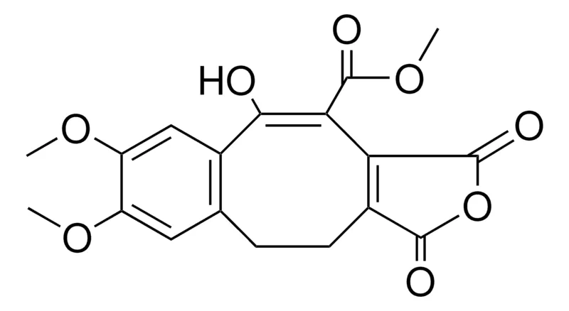 Sigma-Aldrich METHYL 5-HYDROXY-7,8-DIMETHOXY-1,3-DIOXO-1,3,10,11-TETRAHYDROBENZO[5,6]CYCLOOCTA[1,2-C]FURAN-4-CARBOXYLATE，AldrichCPR