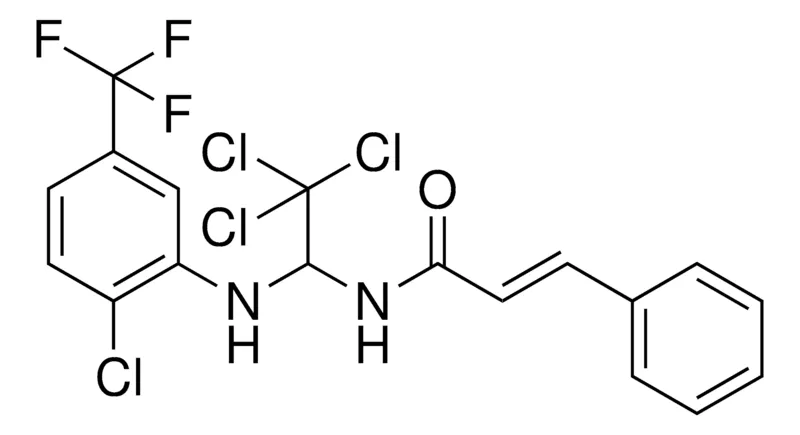Sigma-Aldrich 3-PH-N-(2,2,2-TRICHLORO-1-(2-CL-5-TRIFLUOROMETHYL-PHENYLAMINO)-ETHYL)-ACRYLAMIDE，AldrichCPR