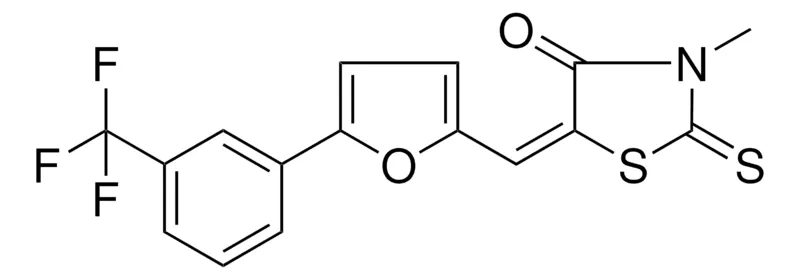 Sigma-Aldrich 3-ME-2-THIOXO-5-(5-(3-TRIFLUOROMETHYL-PH)-FURAN-2-YLMETHYLENE)-THIAZOLIDIN-4-ONE,AldrichCPR