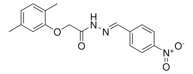 Sigma-Aldrich 2-(2,5-DIMETHYL-PHENOXY)-ACETIC ACID (4-NITRO-BENZYLIDENE)-HYDRAZIDE,AldrichCPR