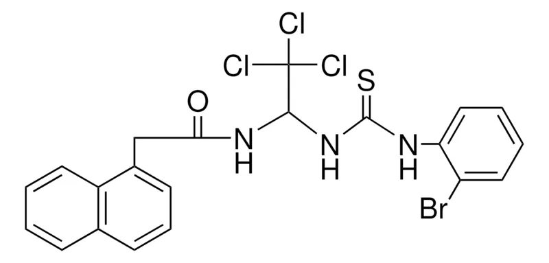 Sigma-Aldrich N-(1-(3-(2-BR-PH)-THIOUREIDO)-2,2,2-TRICHLORO-ETHYL)-2-NAPHTHALEN-1-YL-ACETAMIDE,AldrichCPR