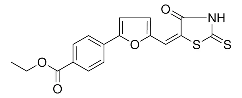 Sigma-Aldrich 4(5-(4-OXO-2-THIOXO-THIAZOLIDIN-5-YLIDENEMETHYL)FURAN-2-YL)BENZOIC ACID ET ESTER,AldrichCPR