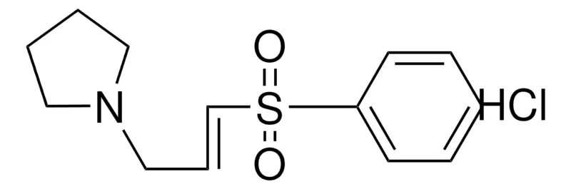 Sigma-Aldrich PHENYL (3-PYRROLIDINO-1-PROPENYL) SULFONE HYDROCHLORIDE,AldrichCPR