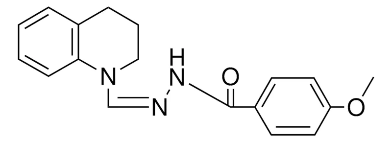 Sigma-Aldrich 4-METHOXY-BENZOIC ACID (3,4-DIHYDRO-2H-QUINOLIN-1-YLMETHYLENE)-HYDRAZIDE,AldrichCPR