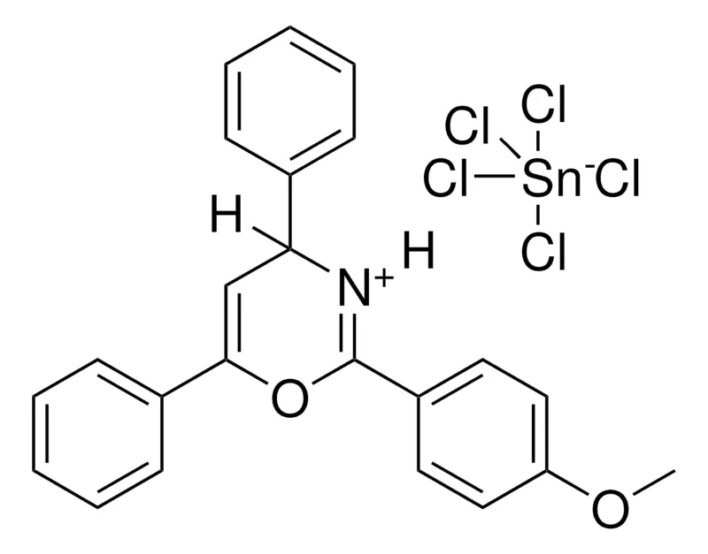 Sigma-Aldrich 2-(4-METHOXYPHENYL)-4,6-DIPHENYL-4H-1,3-OXAZIN-3-IUM PENTACHLOROSTANNATE(1-)，AldrichCPR