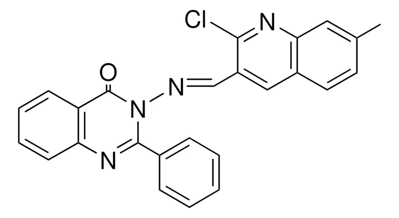 Sigma-Aldrich 3-((2-CL-7-METHYL-QUINOLIN-3-YLMETHYLENE)-AMINO)-2-PHENYL-3H-QUINAZOLIN-4-ONE,AldrichCPR