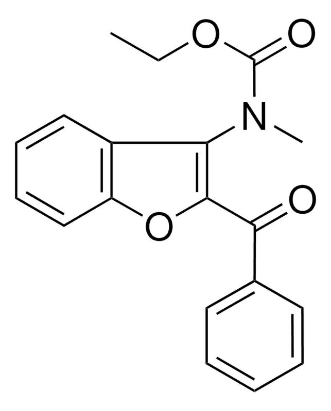 Sigma-Aldrich ETHYL 2-BENZOYL-1-BENZOFURAN-3-YL(METHYL)CARBAMATE,AldrichCPR