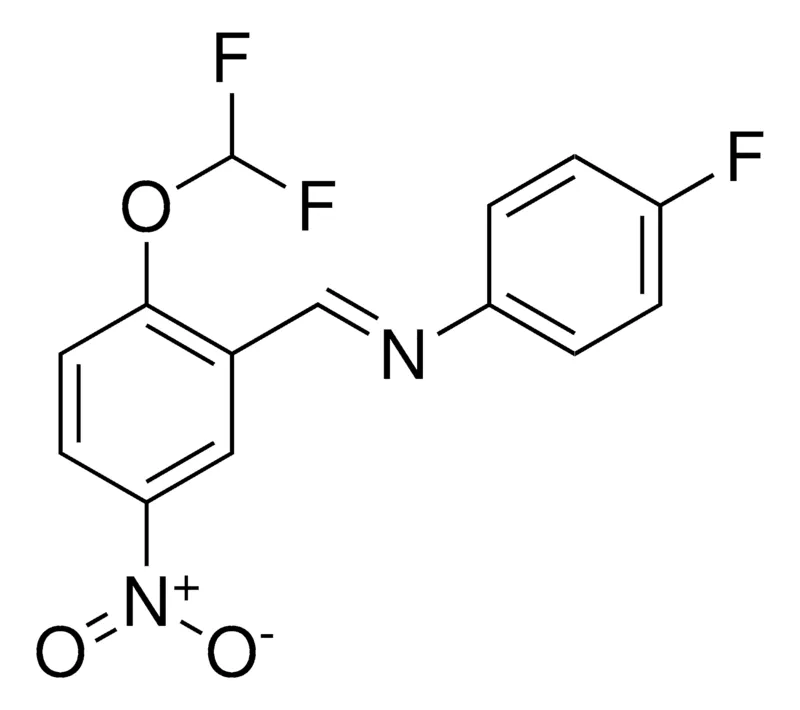 Sigma-Aldrich (2-DIFLUOROMETHOXY-5-NITRO-BENZYLIDENE)-(4-FLUORO-PHENYL)-AMINE,AldrichCPR