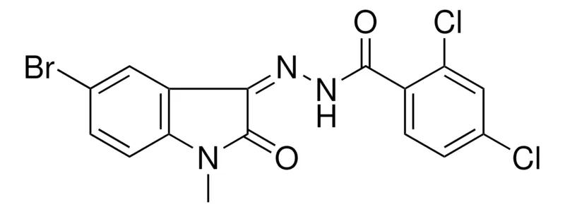 Sigma-Aldrich 2,4-DICHLORO-BENZOIC ACID (5-BR-1-ME-2-OXO-1,2-2H-INDOL-3-YLIDENE)-HYDRAZIDE,AldrichCPR
