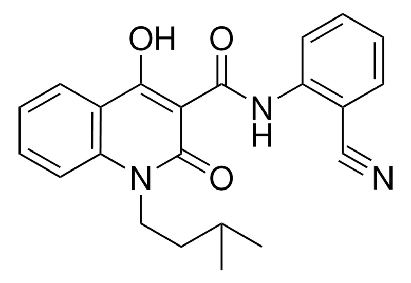 Sigma-Aldrich 4-HO-1-(3-ME-BU)-2-OXO-1,2-2H-QUINOLINE-3-CARBOXYLIC ACID (2-CYANO-PHENYL)-AMIDE，AldrichCPR