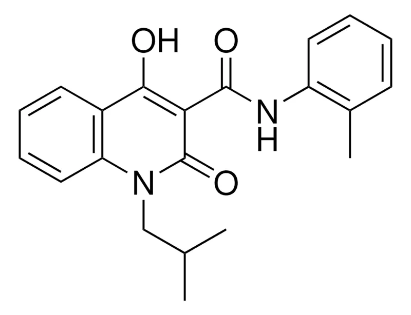 Sigma-Aldrich 4-HYDROXY-1-ISOBUTYL-N-(2-METHYLPHENYL)-2-OXO-1,2-DIHYDRO-3-QUINOLINECARBOXAMIDE,AldrichCPR