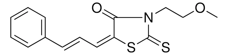 Sigma-Aldrich 3-(2-METHOXY-ETHYL)-5-(3-PHENYL-ALLYLIDENE)-2-THIOXO-THIAZOLIDIN-4-ONE,AldrichCPR