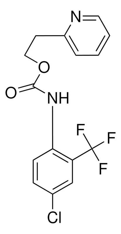 Sigma-Aldrich 2-(2-PYRIDYL)ETHYL N-(4-CHLORO-2-(TRIFLUOROMETHYL)PHENYL)CARBAMATE,AldrichCPR