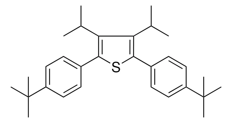 Sigma-Aldrich 2,5-BIS-(4-TERT-BUTYL-PHENYL)-3,4-DIISOPROPYL-THIOPHENE,AldrichCPR