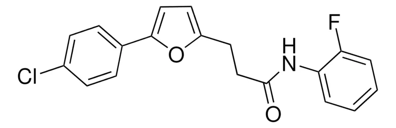 Sigma-Aldrich 3-(5-(4-CHLOROPHENYL)-2-FURYL)-N-(2-FLUOROPHENYL)PROPANAMIDE,AldrichCPR
