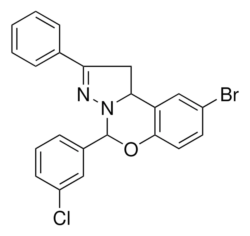 Sigma-Aldrich 8-BR-4-(3-CL-PH)-2-PHENYL-1,9B-DIHYDRO-5-OXA-3,3A-DIAZA-CYCLOPENTA(A)NAPHTHALENE,AldrichCPR