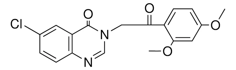 Sigma-Aldrich 6-CHLORO-3-(2-(2,4-DIMETHOXY-PHENYL)-2-OXO-ETHYL)-3H-QUINAZOLIN-4-ONE,AldrichCPR