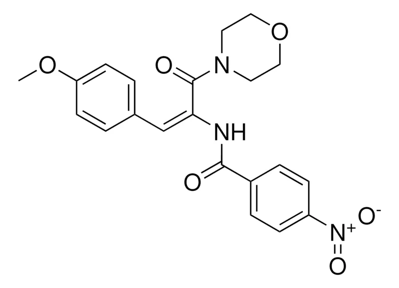 Sigma-Aldrich N-(2-(4-METHOXY-PHENYL)-1-(MORPHOLINE-4-CARBONYL)-VINYL)-4-NITRO-BENZAMIDE,AldrichCPR
