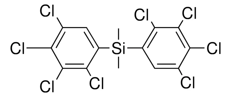 Sigma-Aldrich BIS(2,3,4,5-TETRACHLOROPHENYL)DIMETHYLSILANE,AldrichCPR