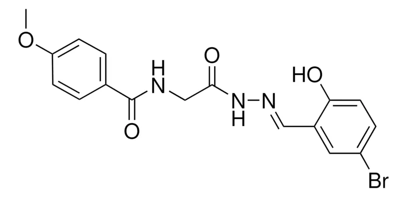 Sigma-Aldrich N-(2-(2-(5-BROMO-2-HYDROXYBENZYLIDENE)HYDRAZINO)-2-OXOETHYL)-4-METHOXYBENZAMIDE,AldrichCPR