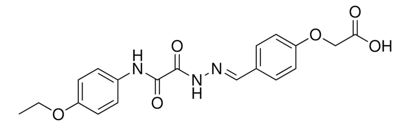 Sigma-Aldrich (4-(2-((4-ETHOXYANILINO)(OXO)ACETYL)CARBOHYDRAZONOYL)PHENOXY)ACETIC ACID,AldrichCPR