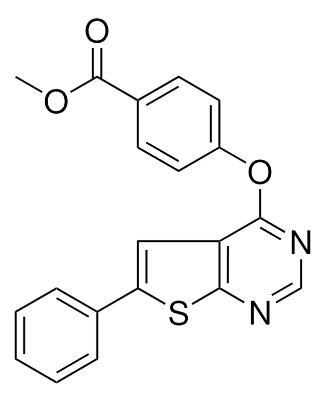 Sigma-Aldrich METHYL 4-((6-PHENYLTHIENO(2,3-D)PYRIMIDIN-4-YL)OXY)BENZOATE,AldrichCPR