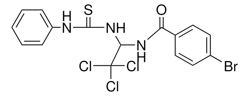Sigma-Aldrich 4-BROMO-N-(2,2,2-TRICHLORO-1-(3-PHENYL-THIOUREIDO)-ETHYL)-BENZAMIDE,AldrichCPR