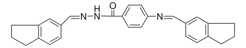 Sigma-Aldrich 4-(5-INDANYLMETHYLENEAMINO)BENZOIC ACID (5-INDANYLMETHYLENE)HYDRAZIDE,AldrichCPR