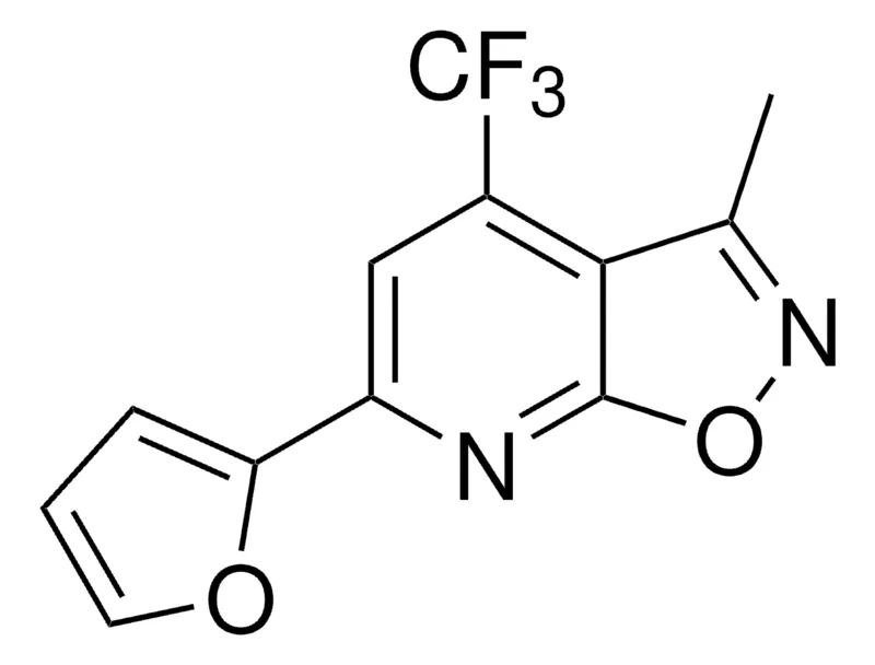 Sigma-Aldrich 6-(2-FURYL)-3-METHYL-4-(TRIFLUOROMETHYL)ISOXAZOLO(5,4-B)PYRIDINE,AldrichCPR