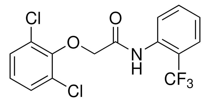 Sigma-Aldrich 2-(2,6-DICHLOROPHENOXY)-N-(2-(TRIFLUOROMETHYL)PHENYL)ACETAMIDE,AldrichCPR
