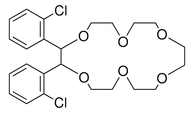 Sigma-Aldrich 2,3-BIS-(2-CHLORO-PHENYL)-1,4,7,10,13,16-HEXAOXA-CYCLOOCTADECANE,AldrichCPR