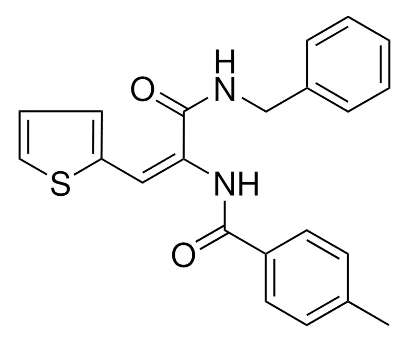 Sigma-Aldrich N-(1-BENZYLCARBAMOYL-2-THIOPHEN-2-YL-VINYL)-4-METHYL-BENZAMIDE,AldrichCPR