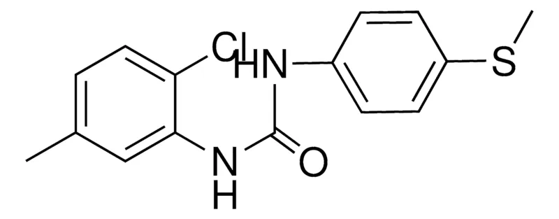 Sigma-Aldrich 1-(2-CHLORO-5-METHYLPHENYL)-3-(4-(METHYLTHIO)PHENYL)UREA,AldrichCPR