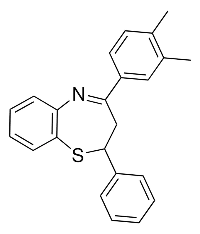 Sigma-Aldrich 4-(3,4-DIMETHYLPHENYL)-2-PHENYL-2,3-DIHYDRO-1,5-BENZOTHIAZEPINE,AldrichCPR