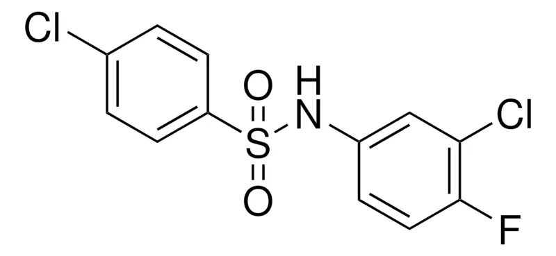 Sigma-Aldrich 4-CHLORO-N-(3-CHLORO-4-FLUORO-PHENYL)-BENZENESULFONAMIDE,AldrichCPR