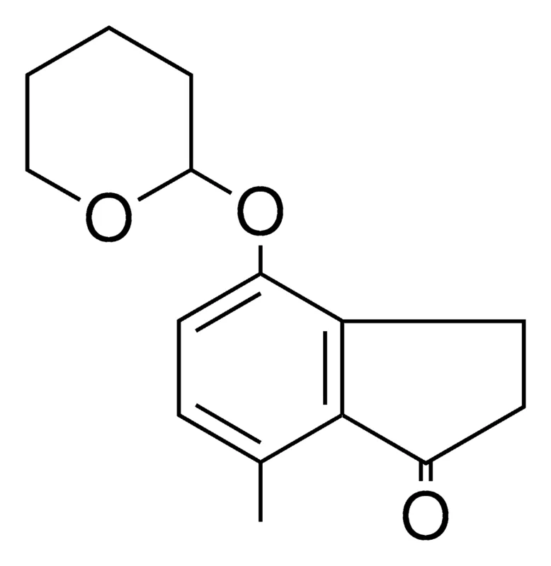 Sigma-Aldrich 7-METHYL-4-(TETRAHYDRO-PYRAN-2-YLOXY)-INDAN-1-ONE,AldrichCPR