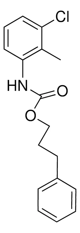 Sigma-Aldrich 3-PHENYLPROPYL N-(3-CHLORO-2-METHYLPHENYL)CARBAMATE,AldrichCPR
