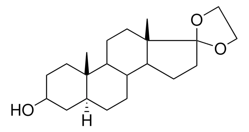 Sigma-Aldrich 3-BETA-HYDROXY-5-ALPHA-ANDROSTAN-17-ONE ETHYLENE KETAL,AldrichCPR