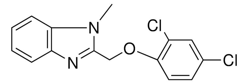 Sigma-Aldrich 2-(2,4-DICHLORO-PHENOXYMETHYL)-1-METHYL-1H-BENZOIMIDAZOLE,AldrichCPR